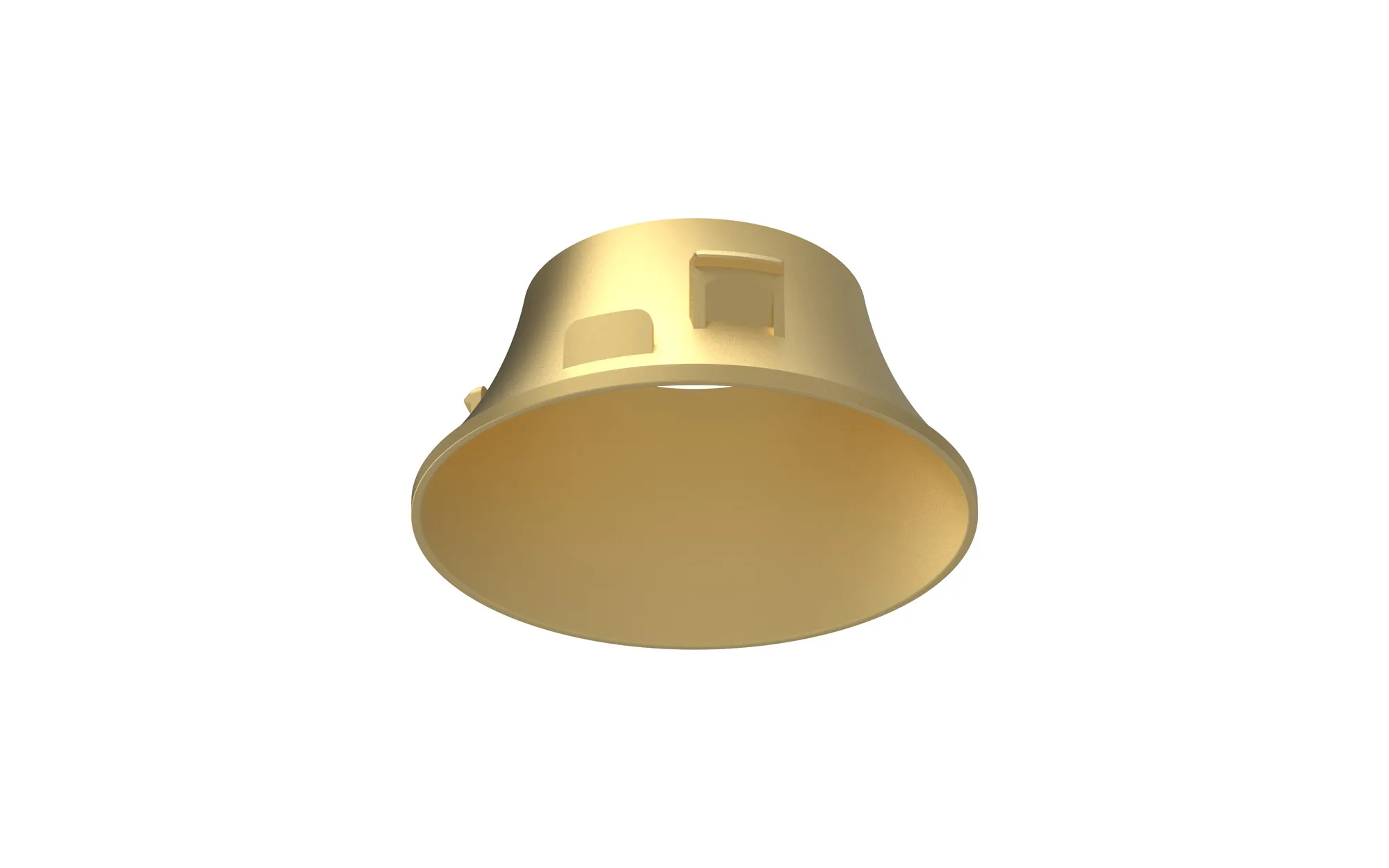 M9723  Sunrise 8W Round Led Spot light Inner Reflector,Matt Gold